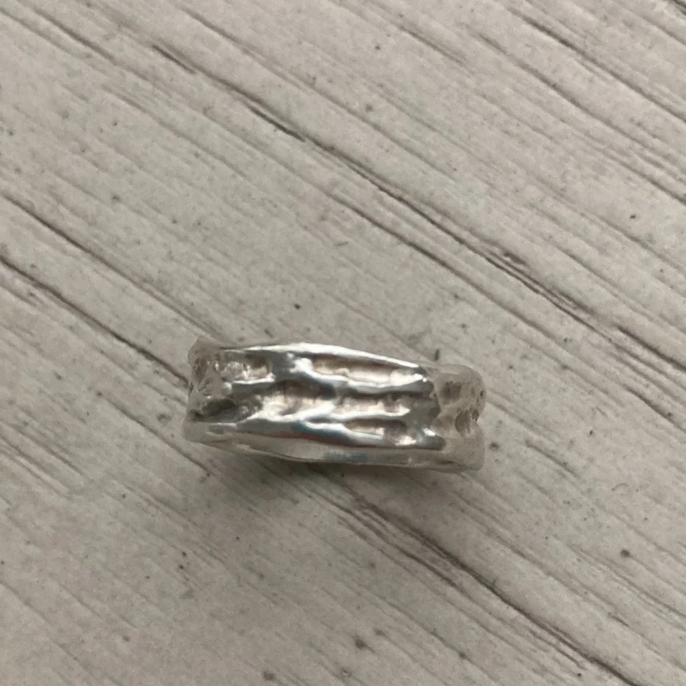 Sterling silver band - Picture 5 of 6